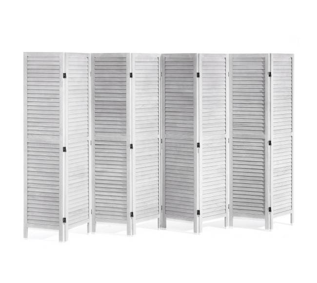 Medinė kambario pertvara 8 panelės0