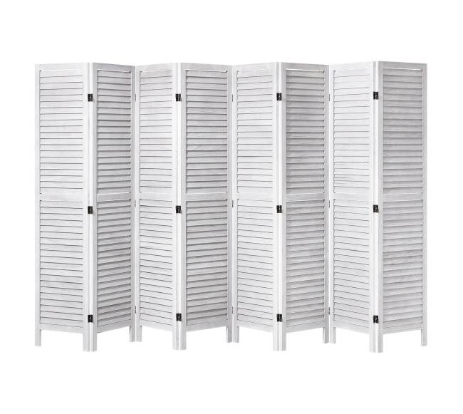 Medinė kambario pertvara 8 panelės8