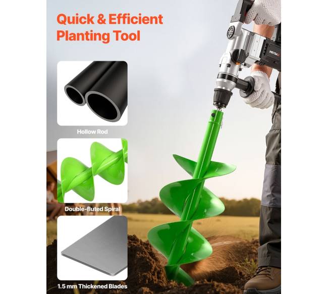 Grąžto antgalis žemės gręžimui 20 x 79 cm1