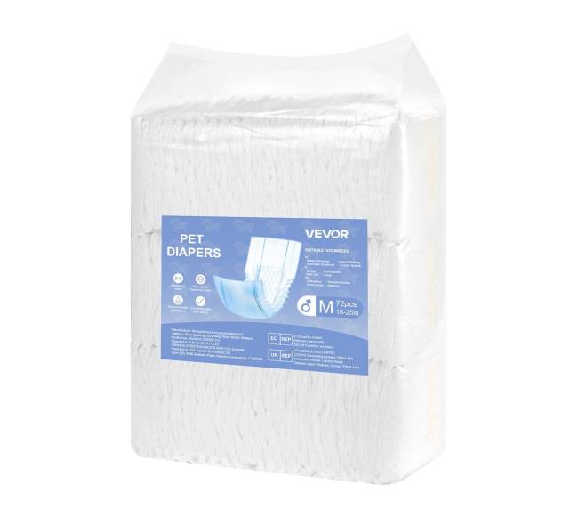 Vienkartinės šunų sauskelnės patinams, 144 vnt.8