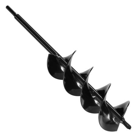 Grąžtas duobėms žemei kasti 80 x 410 mm0