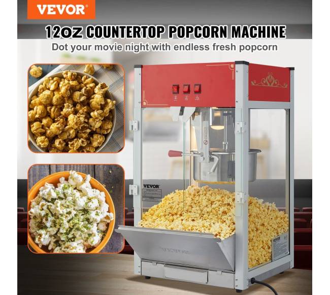 Raudonas stalinis spragėsių gaminimo įrenginys 1440W1