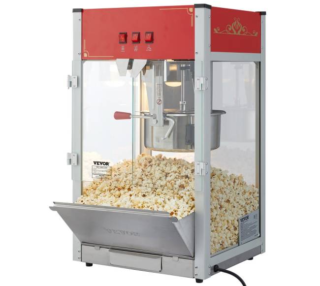 Raudonas stalinis spragėsių gaminimo įrenginys 1440W8