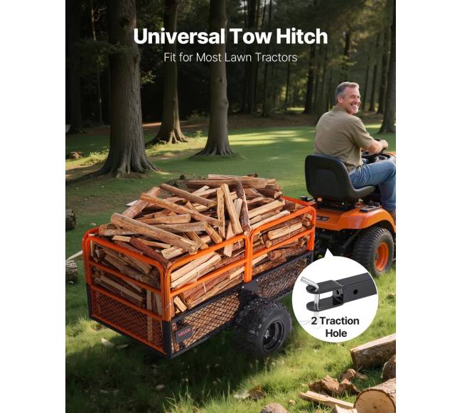 Sodo priekaba 800 kg talpos1