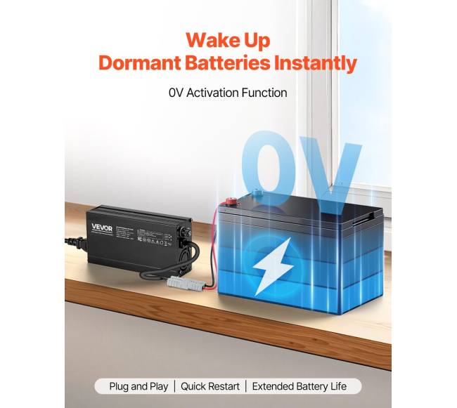 12V 10A išmanusis LiFePO4 kroviklis RV3