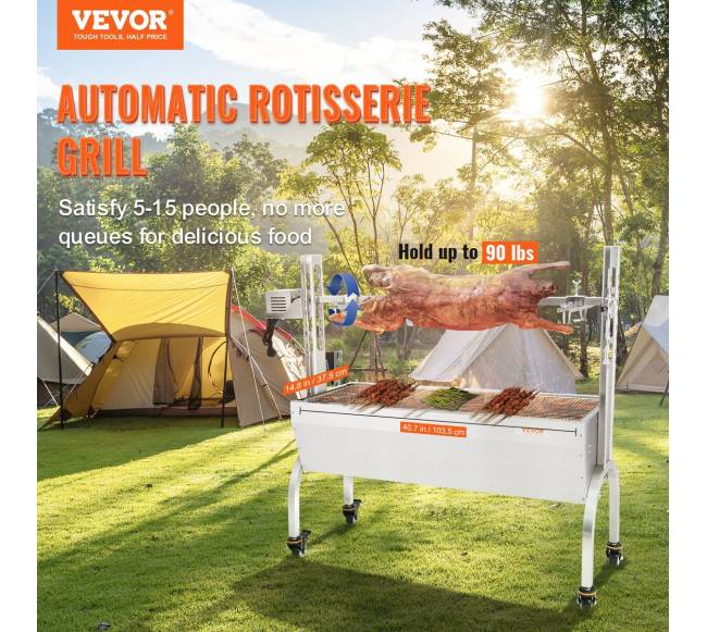 Rotisserie kepsninė su iešmu kiaulei ar avinukui1