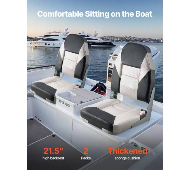 Valties kėdė su aukštu atlošu juoda ir pilka1