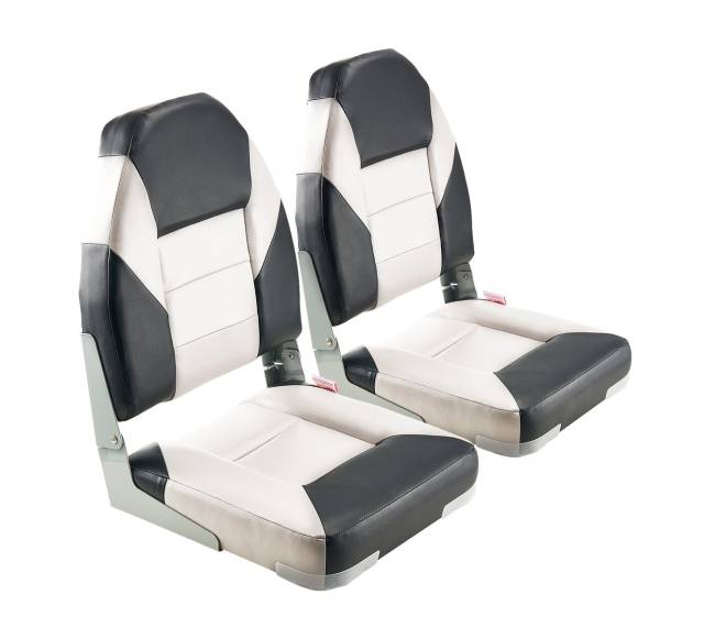 Valties kėdė su aukštu atlošu juoda ir pilka10