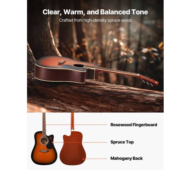 41 colių akustinė gitara pradedantiesiems1