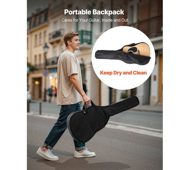 41 in Dreadnought akustinė gitara komplektas pradedantiesiems4