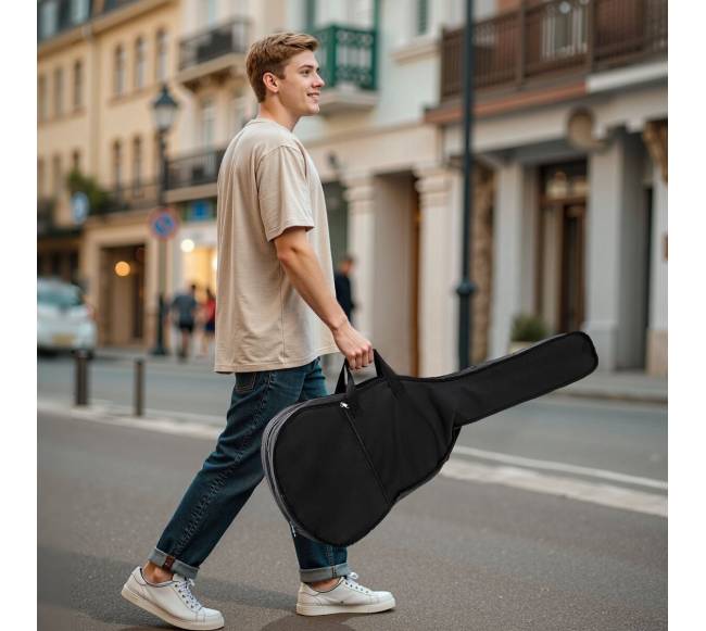 41 in Dreadnought akustinė gitara komplektas pradedantiesiems7