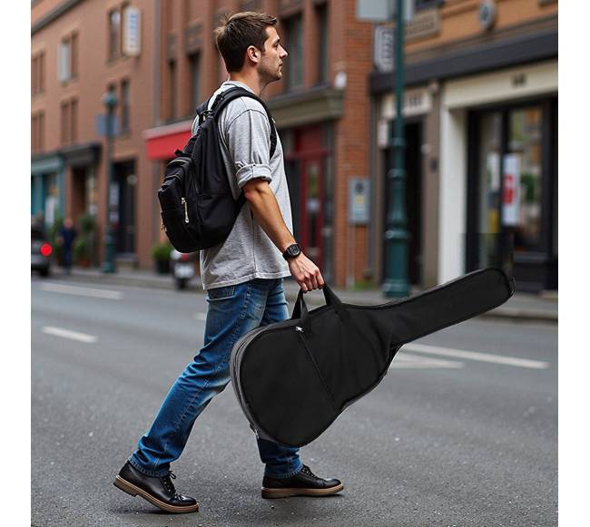 41 cm akustinė gitara su dėklu7