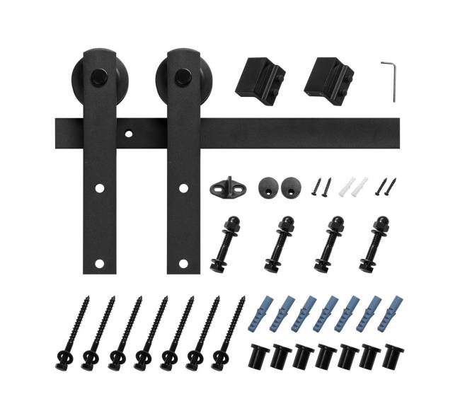 3 m stumdomų durų furnitūros komplektas8