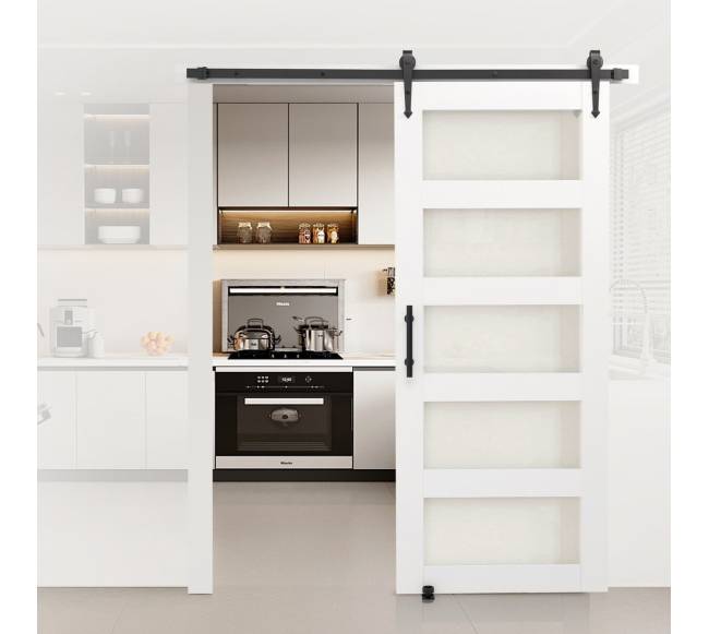 Stumdomos durys su rinkiniu matinėmis stiklo plokštėmis7