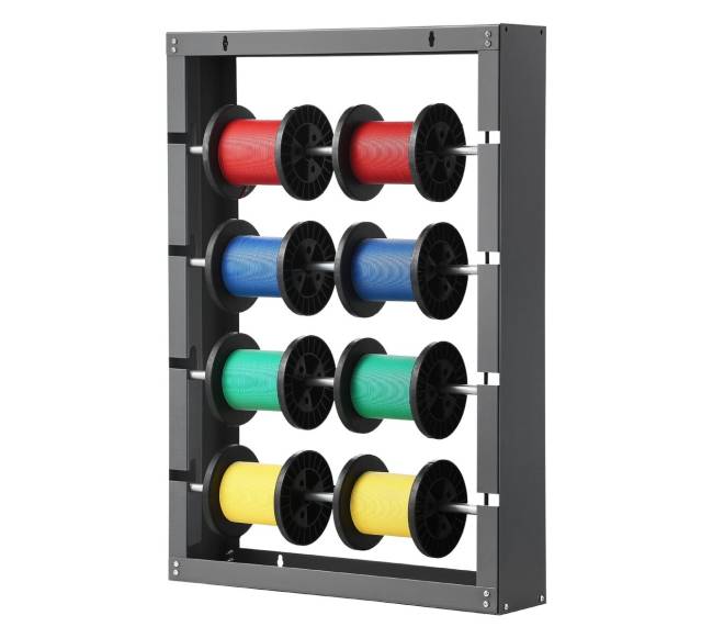 vielų ritės laikiklis su 4 reguliuojamomis strypais8