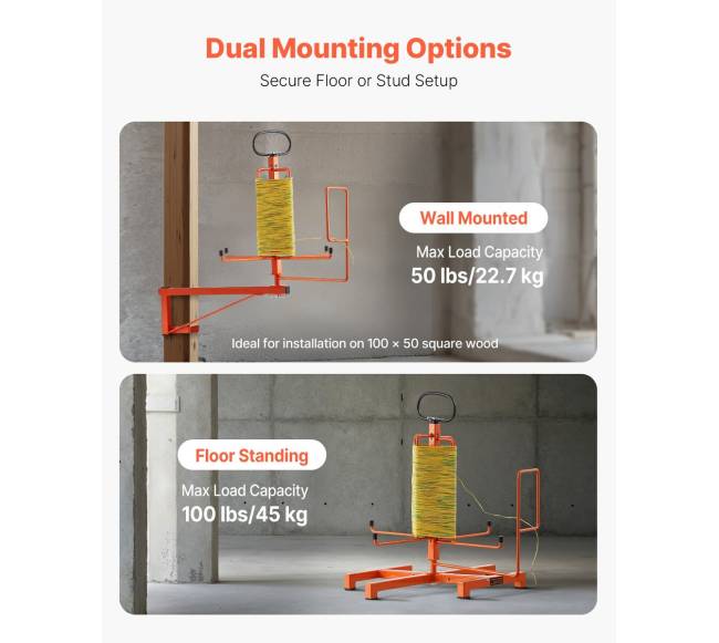 Grindų montuojamas laidų laikiklis4