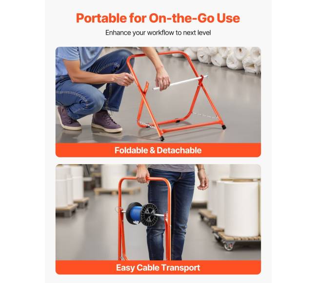 Sulankstomas vielos ritės stovas2