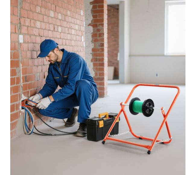 Sulankstomas vielos ritės stovas7