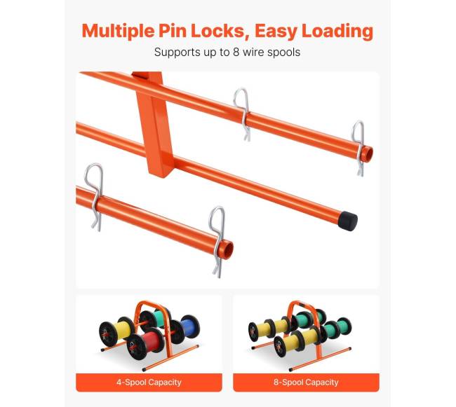 Rankinis laidų laikiklis iki 8 ritinių4