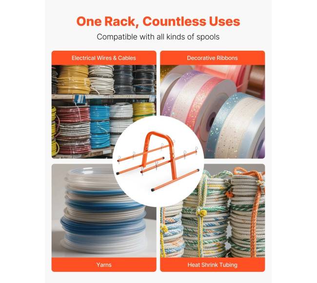 Rankinis laidų laikiklis iki 8 ritinių5