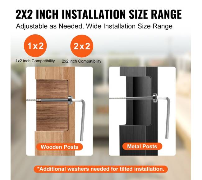 40 vienetų nematoma turėklų įranga2