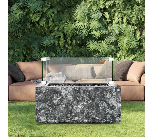 Aikštės formos dujinio laužo apsaugos stiklas7