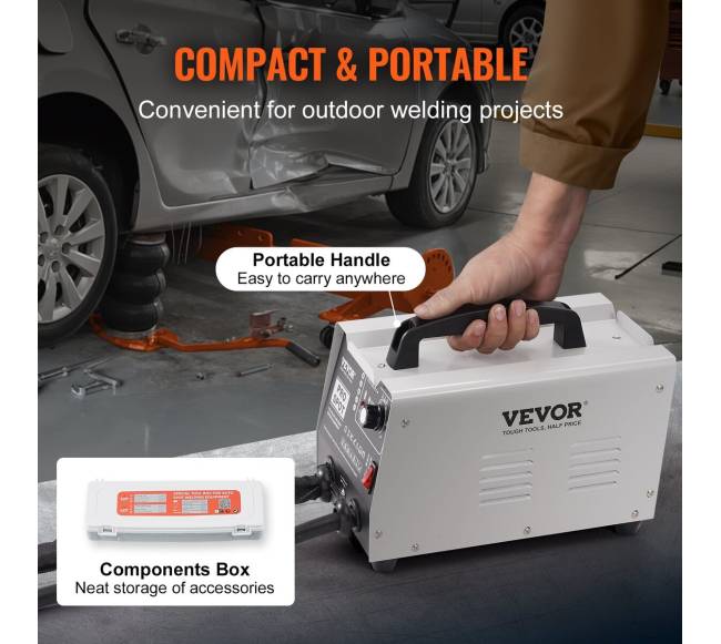 Dėmių suvirinimo remonto komplektas su 7 režimais5