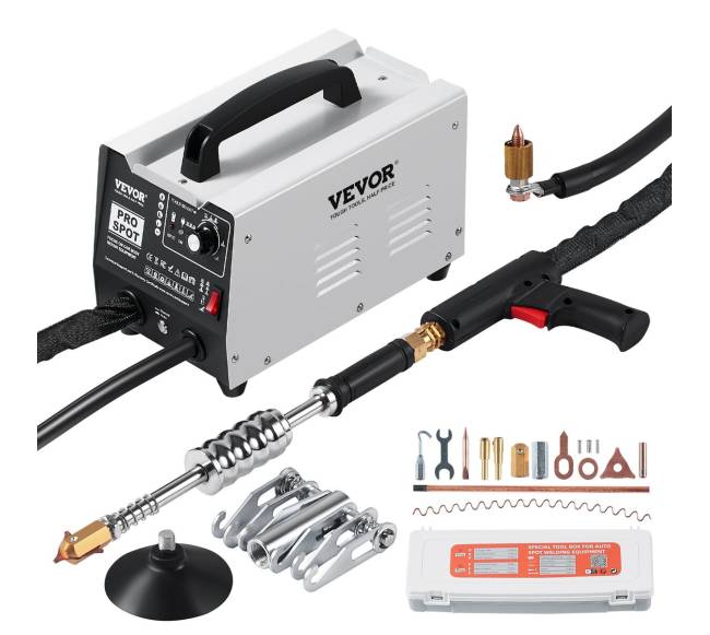 Dėmių suvirinimo remonto komplektas su 7 režimais8