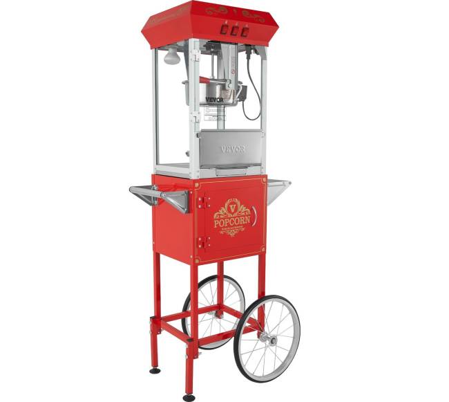 Spragėsių gaminimo aparatas su vežimėliu 850W9