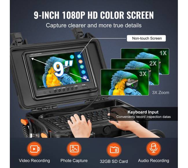 Kanalizacijos kamera su 512Hz siųstuvu3