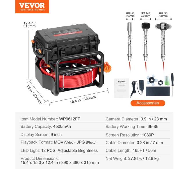 Kanalizacijos kamera su 512Hz siųstuvu6