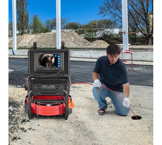 Kanalizacijos kamera su 512Hz siųstuvu7