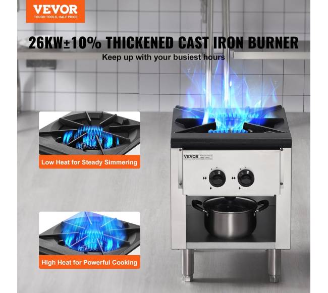 Kompaktiška viena degiklio dujinė viryklė1