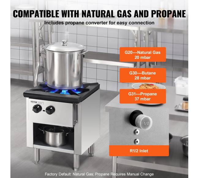 Kompaktiška viena degiklio dujinė viryklė2