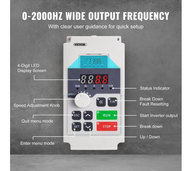 Keitiklis 5.5KW 25A 220V į 3 fazes2