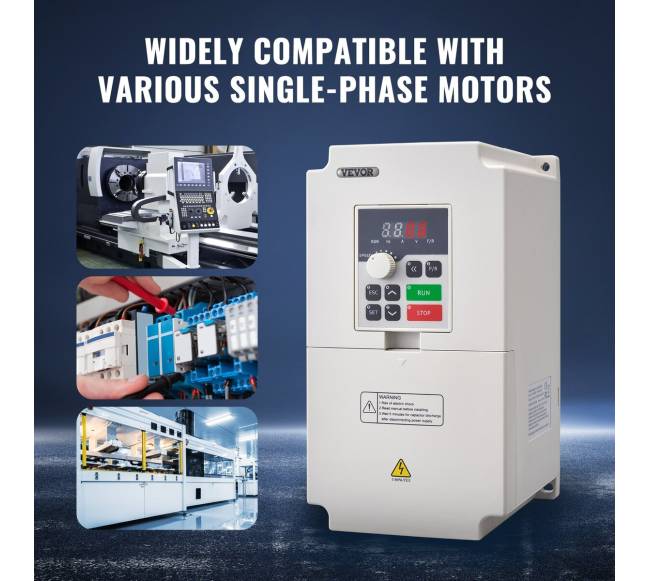 Keitiklis 5.5KW 25A 220V į 3 fazes5