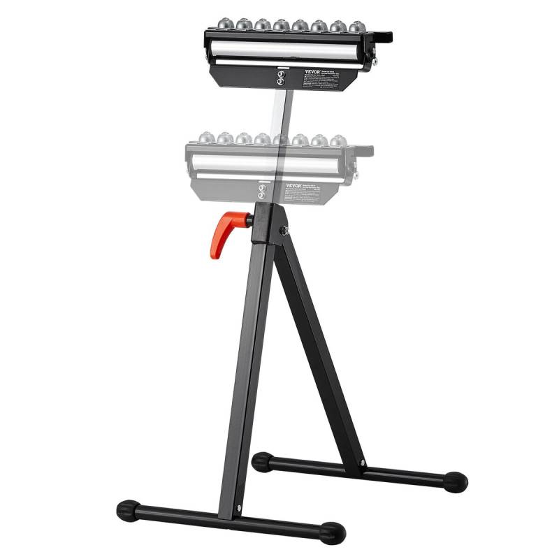 Reguliuojamo aukščio atrama su ritinėliais0