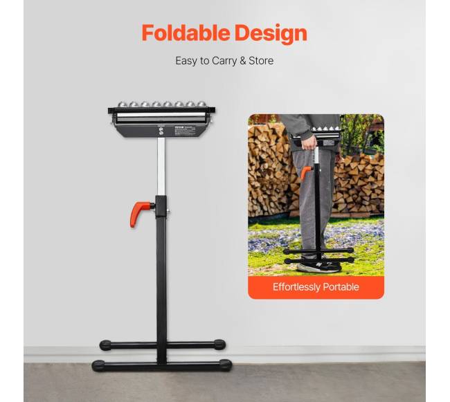 Reguliuojamo aukščio atrama su ritinėliais4