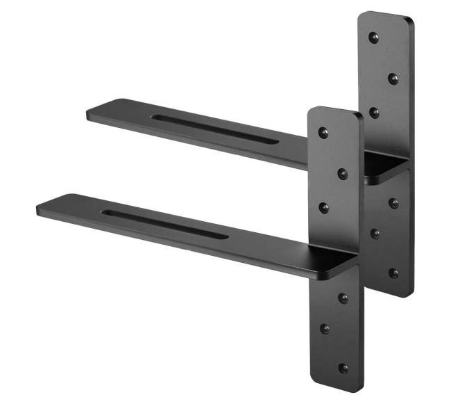 2 vnt. lentynų laikikliai 406,4 mm0