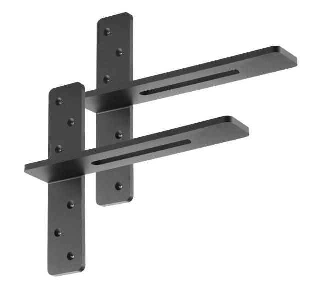 2 vnt. lentynų laikikliai 406,4 mm9