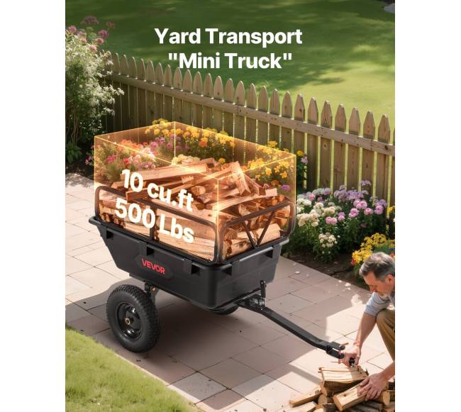 Sodo vilkimo priekaba ATV3