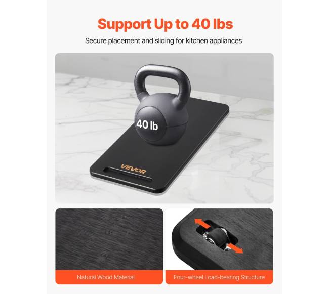 Kavos aparato slankiojamasis padėklas 36.8 x 19.1 cm1