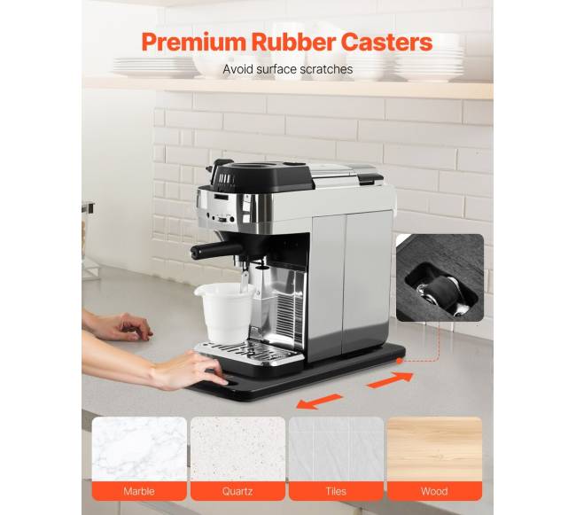 Kavos aparato slankiojamasis padėklas 36.8 x 19.1 cm4