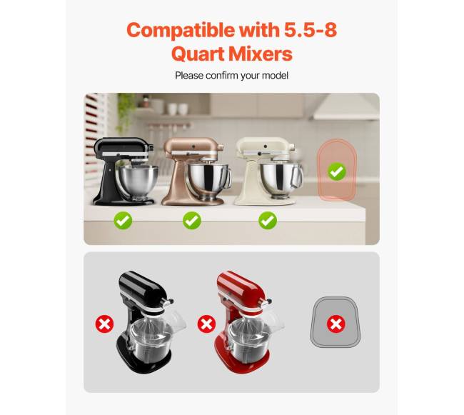 Maišytuvo slankiklis Ovalus 39.9 x 28.2 cm2