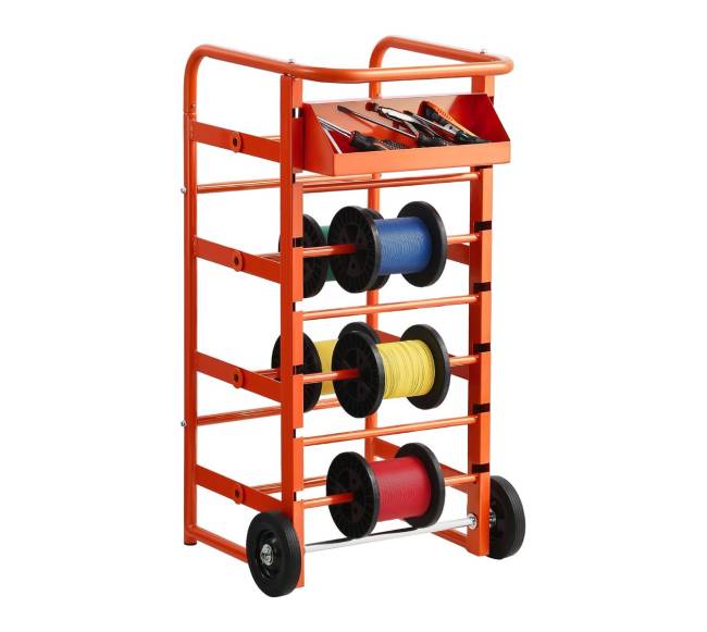 Laidų ritės laikiklis su 11 strypų0