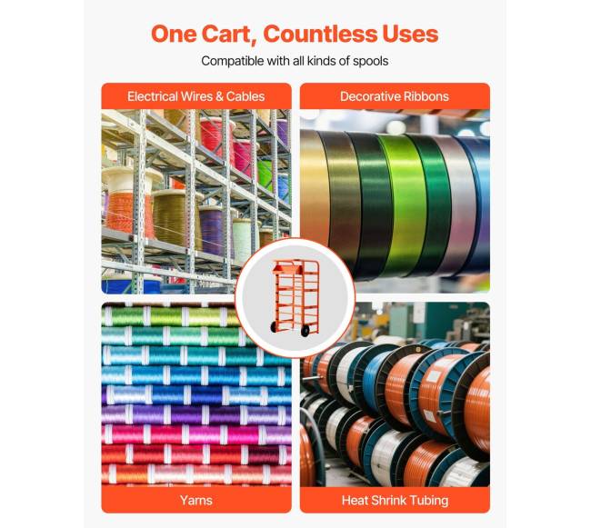 Laidų ritės laikiklis su 11 strypų5