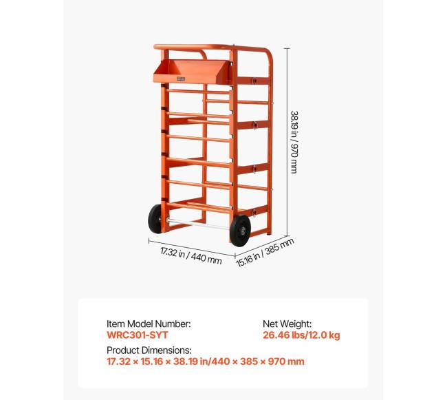 Laidų ritės laikiklis su 11 strypų6