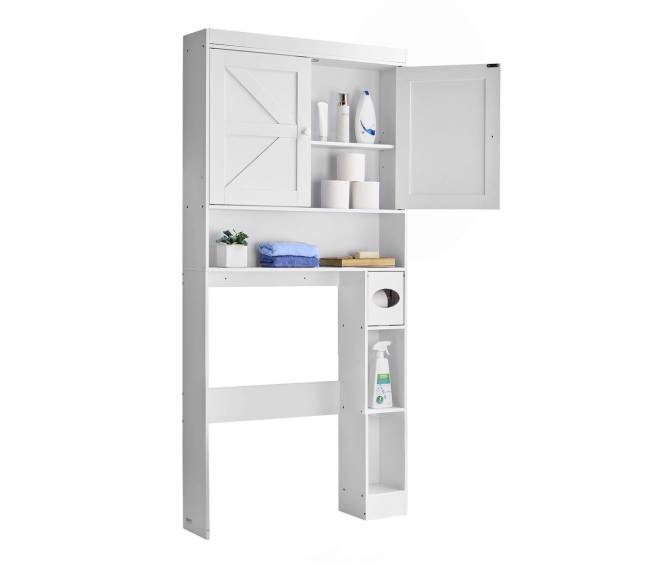 Vonios tualeto spintelė su lentyna9