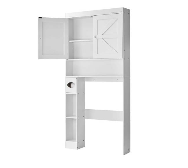 Vonios tualeto spintelė su lentyna10