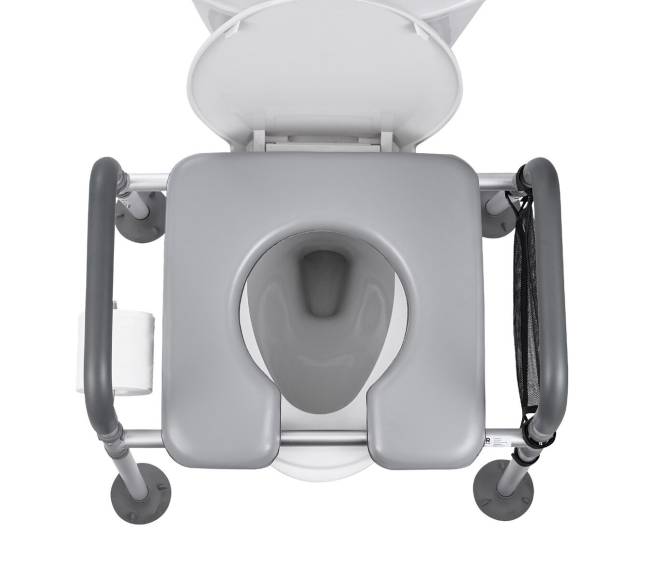 Tualeto kėdė 4-in-1 su pakeliamu aukščiu8